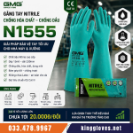 Găng Tay Nitrile Chống Hóa Chất – Chống Dầu GMG N1555.png