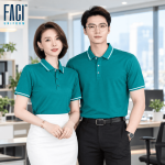 Áo Polo công sở màu xanh ngọc phối viền trắng PL14 (1).png