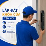 Thi công lắp đặt khoá cửa vân tay tận nơi