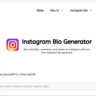 Instagram Bio